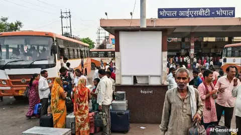 madhya pradesh buses fare increased 2 rupees per  km