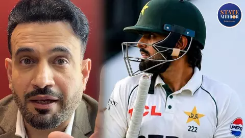 Irfan Pathan on fake news over Babar Azam