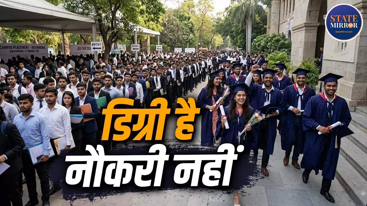 भारत में Graduate Jobs का संकट: 5 Million Graduates के मुकाबले सिर्फ 2.8 Million Jobs क्यों?