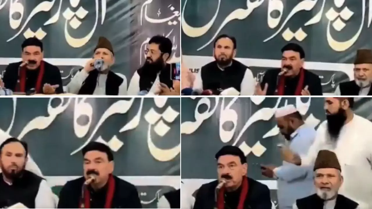 Sheikh Rasheed viral video