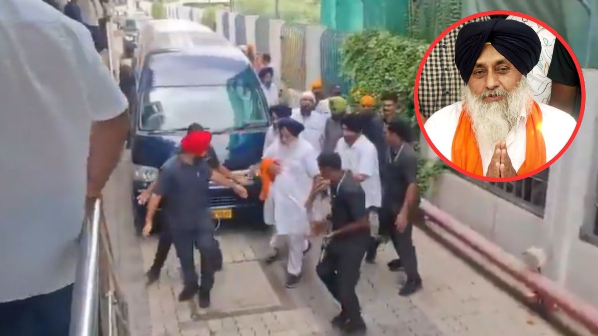 महाराष्ट्र के नांदेड़ में सुखबीर बादल पर हमला, पेट में कृपाण मारने की कोशिश, हाथ में लगी चोट, अस्पताल जाने का वीडियो आया सामने