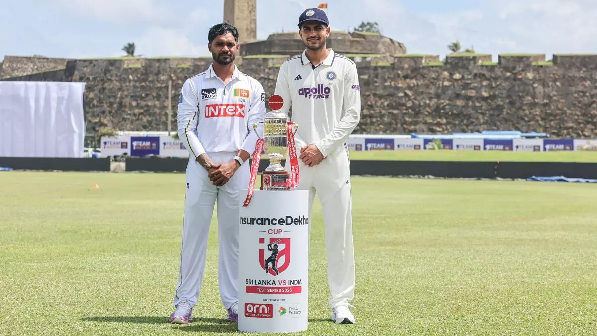 sl vs ind test series trophy