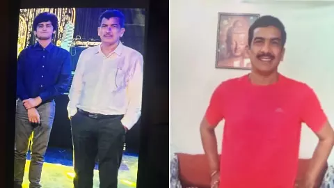 Noida son murder father Noida son murder father