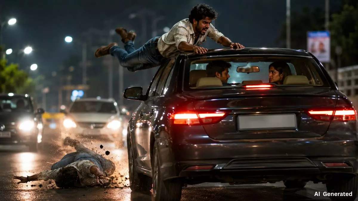 Raipur Man Dies After Climbing Car Roof to Stop Girlfriend, Murder Case Registered