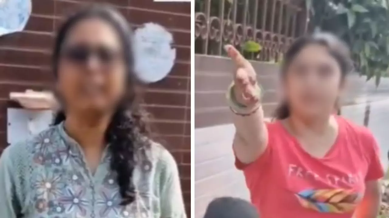 ये महिला मेरे पति के बेडरूम में, उसके साथ अफेयर; हरियाणा के करनाल में हाईवोल्टेज हंगामा- VIDEO में सुनिए पत्नी के आरोप