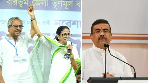 आशीष बनर्जी की मौत से बंगाल में सियासी बवाल, TMC ने लगाए दबाव के आरोप; BJP का पलटवार- जानें अब तक क्या सामने आया? आशीष बनर्जी की मौत से बंगाल में सियासी बवाल, TMC ने लगाए दबाव के आरोप; BJP का पलटवार- जानें अब तक क्या सामने आया?