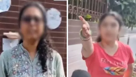 ये महिला मेरे पति के बेडरूम में, उसके साथ अफेयर; हरियाणा के करनाल में हाईवोल्टेज हंगामा- VIDEO में सुनिए पत्नी के आरोप