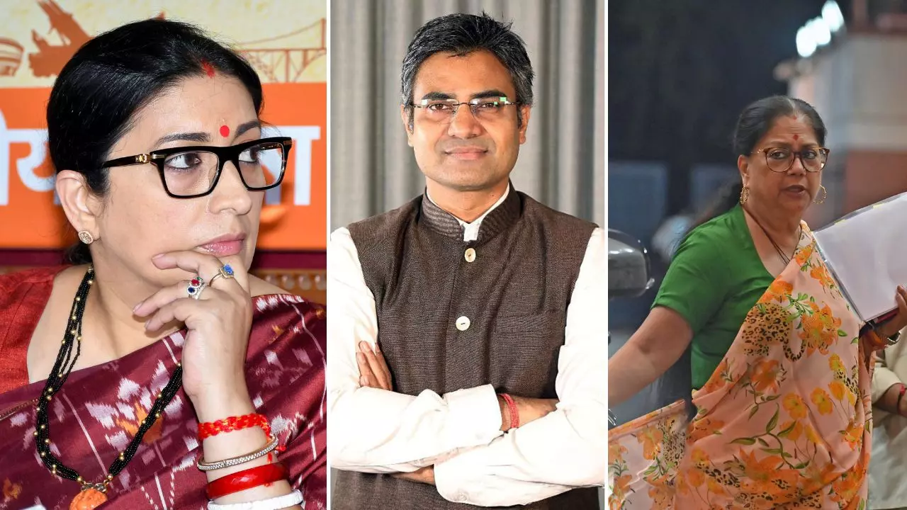 वसुंधरा राजे समेत 13 उपाध्यक्ष, स्मृति ईरानी राष्ट्रीय महासचिव, AAP से आए संदीप पाठक को भी जिम्मेदारी, ऐसी है नितिन नवीन की नई टीम