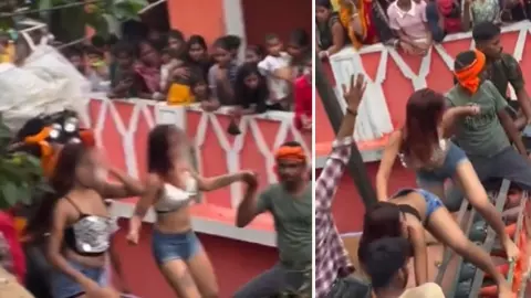 आस्था के नाम पर अश्लील डांस का Video Viral, कहां का है? ध्रुव राठी ने वीडियो शेयर कर RSS पर उठाए सवाल आस्था के नाम पर अश्लील डांस का Video Viral, कहां का है? ध्रुव राठी ने वीडियो शेयर कर RSS पर उठाए सवाल
