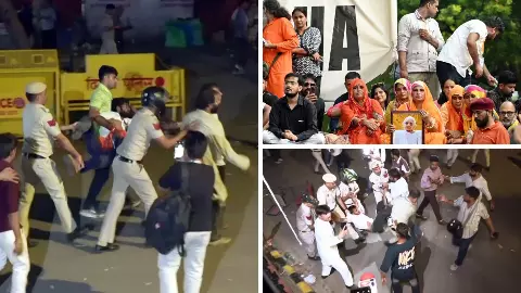 Jantar Mantar Protest: Large Gathering Demands Reservation Reforms, Opposes UGC Equity Regulations Jantar Mantar Protest: Large Gathering Demands Reservation Reforms, Opposes UGC Equity Regulations