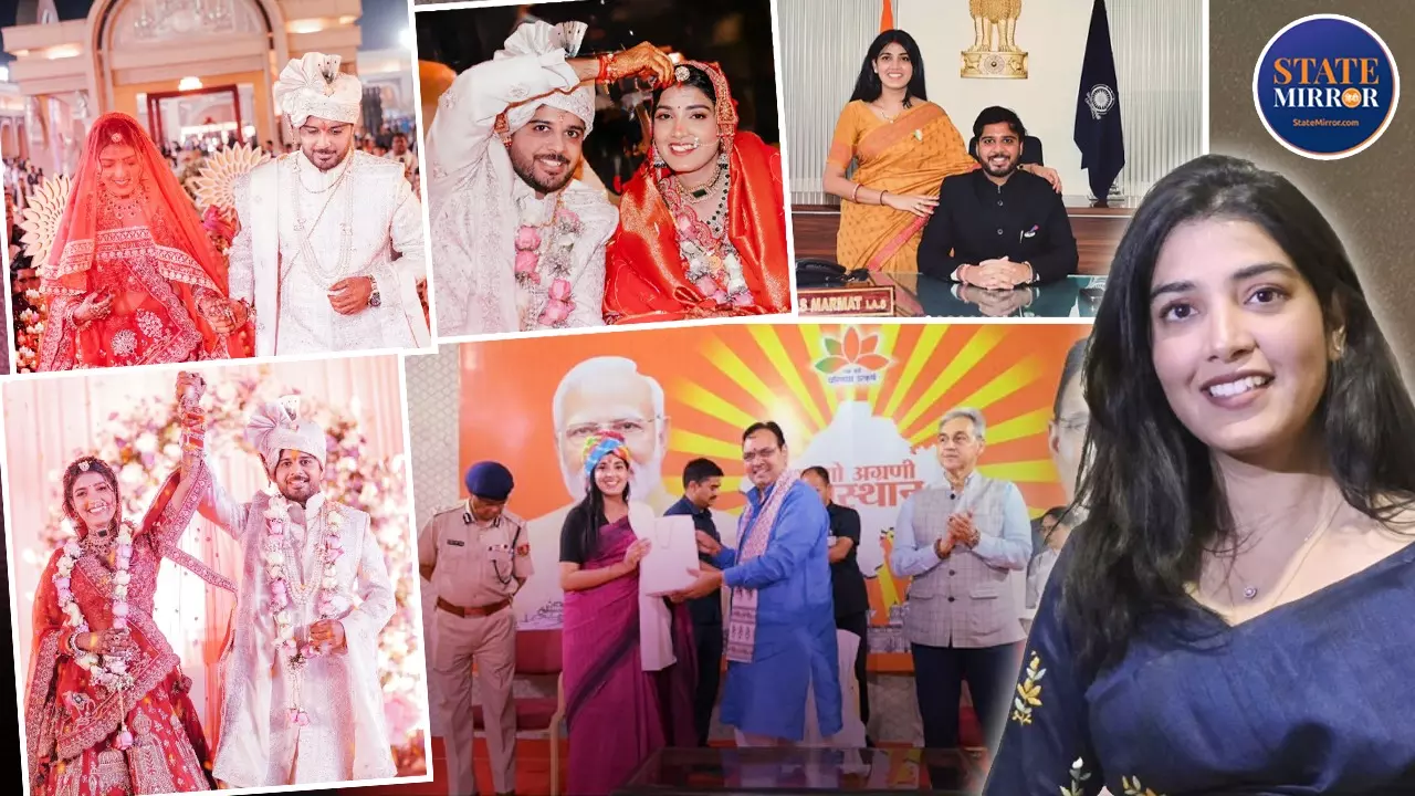 IRS Pooja Meena UPSC Success Story wedding photos
