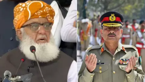 Maulana Fazlur Rehman and Asim Munir