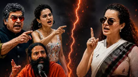 कोई कुत्ता कह रहा, कोई कह रहा टांग उठाती है…सब मेरे सामने फेल, Taapsee से बाबा रामदेव तक कंगना ने एक-एक कर दिया यूं जवाब- VIDEO