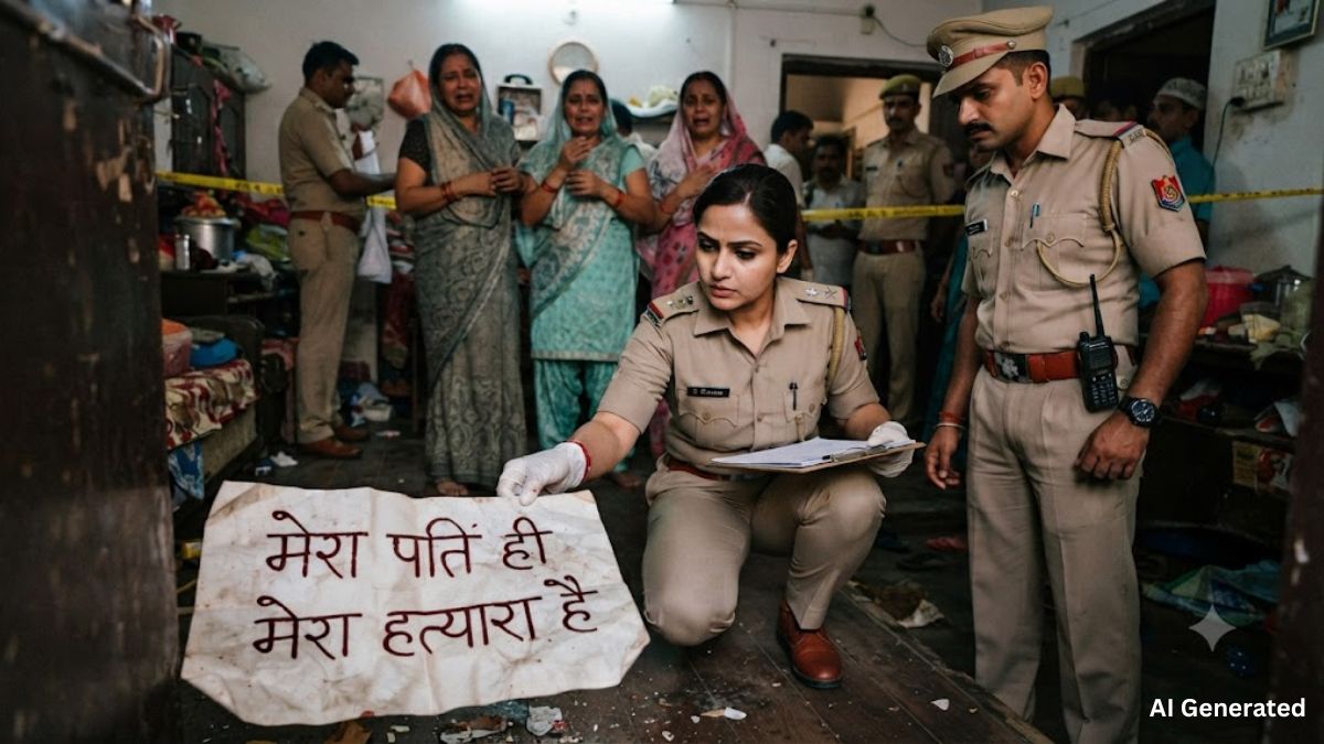 ‘मेरा पति ही मेरा हत्यारा है’... गला कटने के बाद महिला ने खून से लिखे आखिरी शब्द, CCTV फुटेज आया सामने