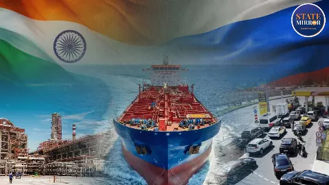 Russia को Petrol बेच रहा भारत: इस Oil Game के पीछे छिपा Geopolitical गणित क्या? Russia को Petrol बेच रहा भारत: इस Oil Game के पीछे छिपा Geopolitical गणित क्या?