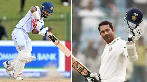 Sachin Tendulkar and Sonal dinusha
