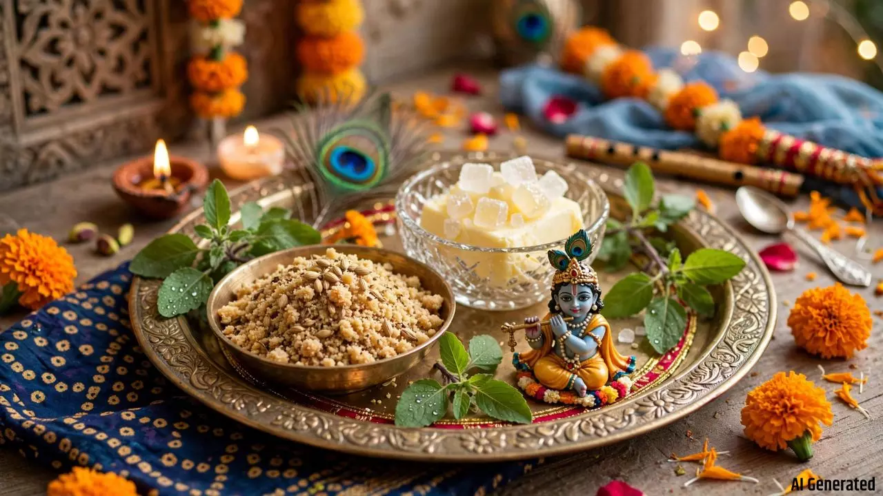 Janmashtami 2026: कान्हा के भोग की थाली में रखें ये खास प्रसाद, घर पर झटपट ऐसे बनाएं धनिया पंजीरी