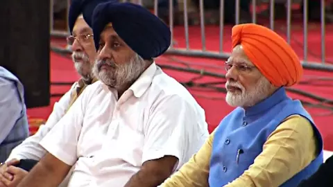 sukhbir badal pm modi meeting