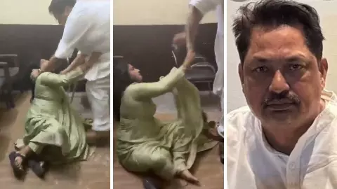 कल्याण सिंह के परिवार को दो बार हराने वाले गुड्ड पंडित की मुश्किलें बढ़ीं! पत्नी से मारपीट का वीडियो वायरल होने पर दर्ज हुई FIR