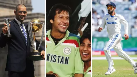 MS Dhoni Imran Khan Virat Kohli