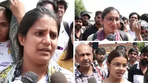 जयपुर में  SET-2026 परीक्षा के दौरान मचा बवाल, 30 मिनट देरी से पेपर आया तो भड़के कैंडिडेट्स, एग्जाम सेंटर से किया वॉकआउट