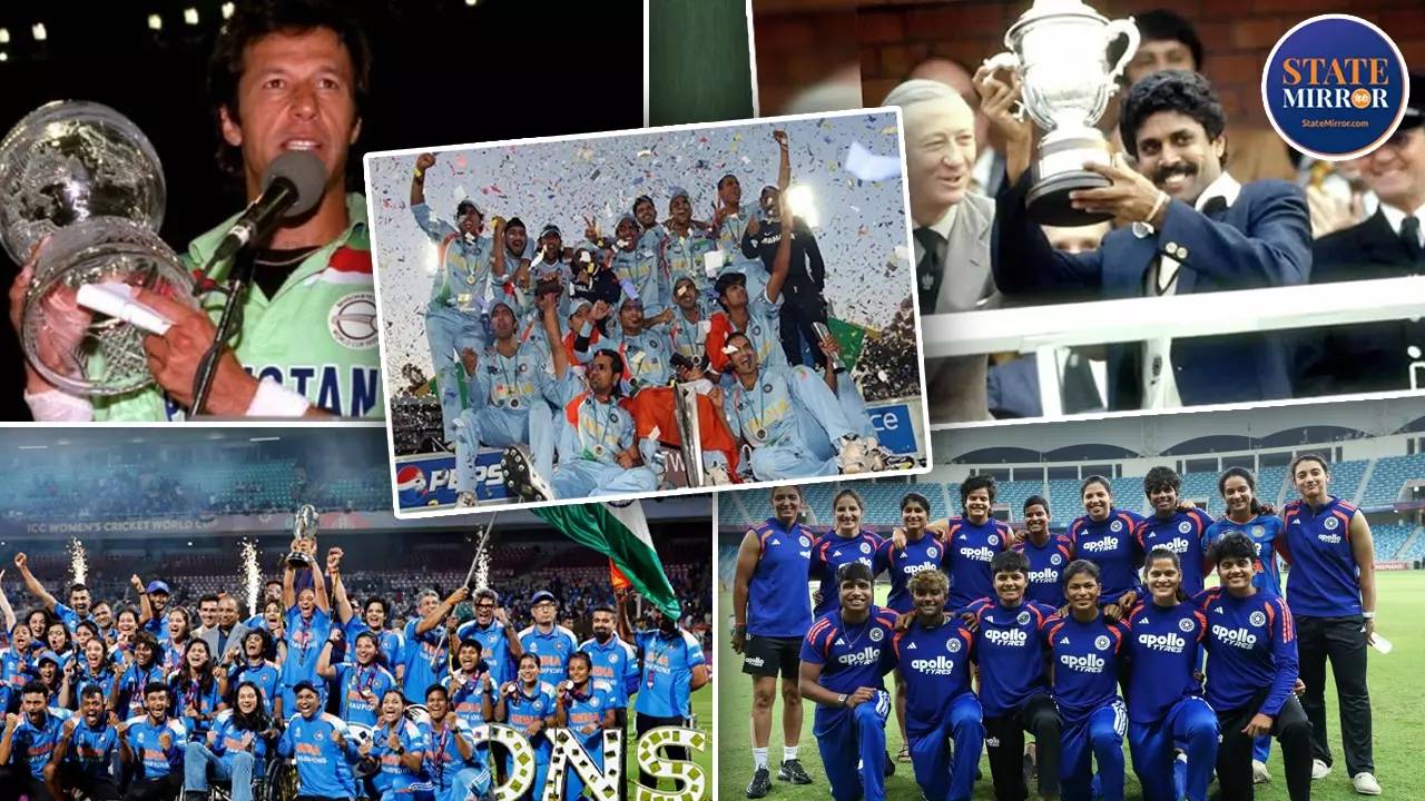 India vs Pakistan Trophy Comparison Asia Cup and World Cup Titles Record