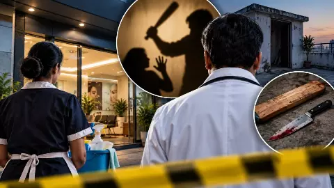 पहले सिर पर बैट से हमला, फिर गर्दन पर 6 बार चाकू से वार! बात न मानने पर डॉक्टर ने मेड को उतारा मौत के घाट, चार्जशीट में खुला पूरा राज
