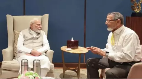 pm modi and Asgar Ali Vora
