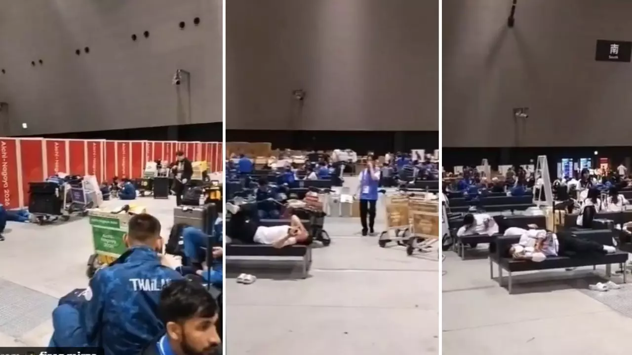 indian athletes room crisis