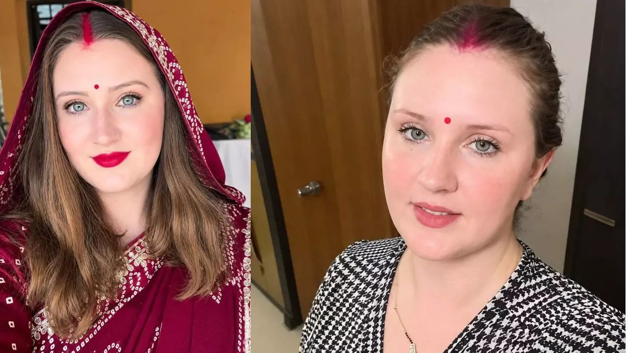 चूल्हे पर खाना बनाना-हाथ से कपड़े धोना-बर्तन साफ करना... बिहार में ऐसे जी रही अमेरिका की Hope, वीडियो वायरल