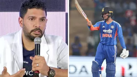 Yuvraj Singh on Abhishek Sharma century