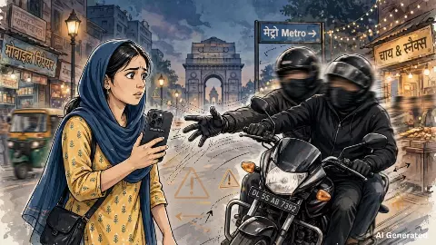 Bike-Borne Men Snatch New iPhone 18 Pro From Woman in Greater Noida Bike-Borne Men Snatch New iPhone 18 Pro From Woman in Greater Noida