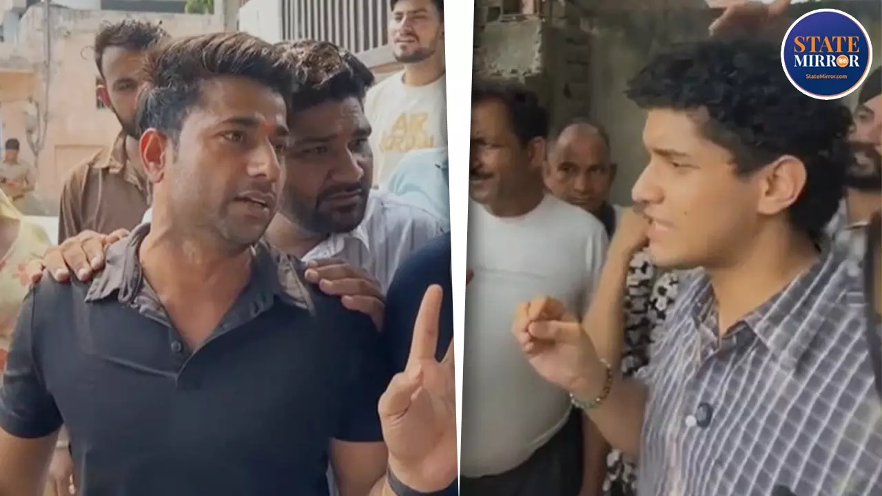 यहां कोई समस्या नहीं है... ग्रेटर नोएडा के सरकारी स्कूल पहुंचे सौरभ दास तो भड़क गए स्थानीय लोग, गेट भी नहीं खोला, देखिए बहस का VIDEO