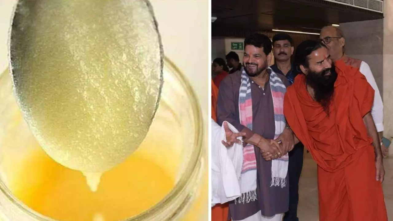 1 किलो घी बनाने में कितना दूध लगता है? बृजभूषण-रामदेव विवाद के बीच समझें पूरा गणित और प्रोसेस