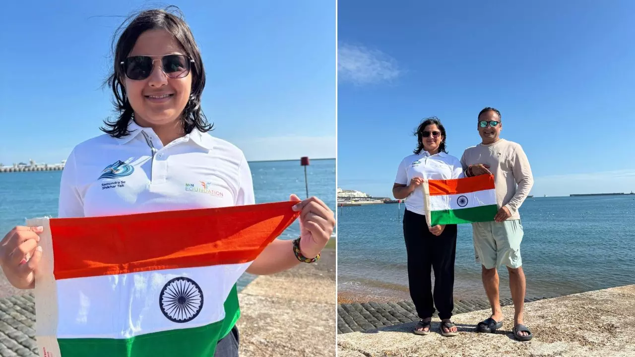Kamya Bhardwaj English Channel swimming