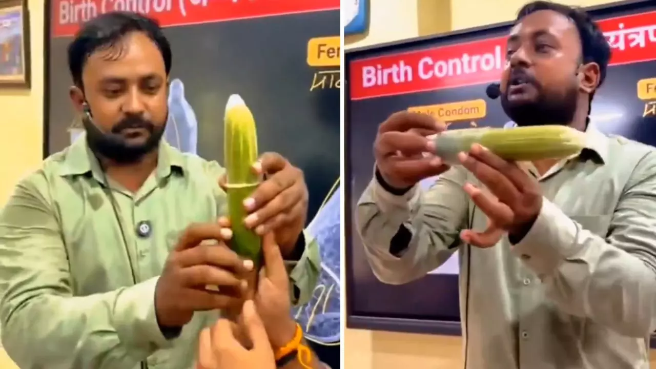 biology teacher Chandan Kumar Pandit