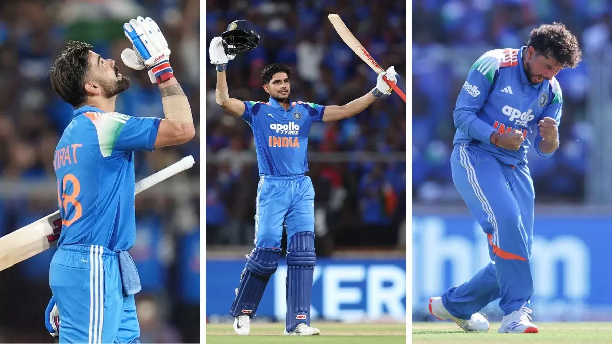Virat Kohli  Trivandrum Masterclass: 139 Powers India to 8-Wicket Win, Creates Multiple Records*