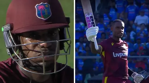 Justin Greave first odi century