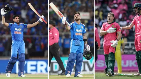 1 दिन में 6 शतक, IND vs WI से AUS vs SA मैच तक... विराट कोहली-गिल के अलावा किस-किस ने लगाई सेंचुरी? 1 दिन में 6 शतक, IND vs WI से AUS vs SA मैच तक... विराट कोहली-गिल के अलावा किस-किस ने लगाई सेंचुरी?