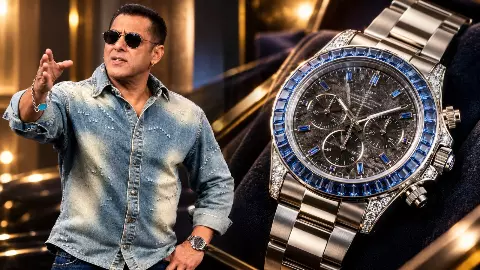 Bigg Boss 20 में Salman Khan ने पहनी Rolex Daytona Sapphire घड़ी, 13 करोड़ है कीमत, जानें वॉच की खासियत Bigg Boss 20 में Salman Khan ने पहनी Rolex Daytona Sapphire घड़ी, 13 करोड़ है कीमत, जानें वॉच की खासियत