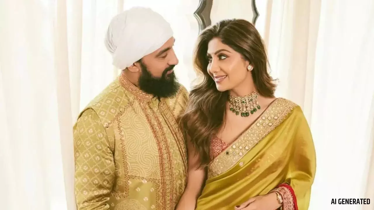 Raj Kundra and Shilpa Shetty