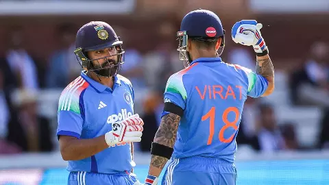 Rohit Sharma and Virat Kohli