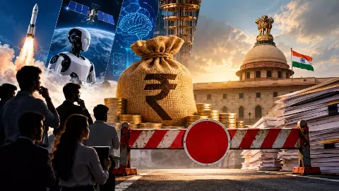 1 लाख करोड़ का फंड... फिर अचानक क्यों लग गया ब्रेक? 300+ कंपनियां इंतजार में, जानें सरकार की योजना पर क्या उठ रहे सवाल 1 लाख करोड़ का फंड... फिर अचानक क्यों लग गया ब्रेक? 300+ कंपनियां इंतजार में, जानें सरकार की योजना पर क्या उठ रहे सवाल