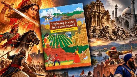मंदिर तोड़कर, मस्जिदें बनीं, मुगलों के खिलाफ Resistance और देवी की तलवार से जंग...9th क्लास की नई NCERT सोशल साइंस बुक में क्या बदला? मंदिर तोड़कर, मस्जिदें बनीं, मुगलों के खिलाफ Resistance और देवी की तलवार से जंग...9th क्लास की नई NCERT सोशल साइंस बुक में क्या बदला?