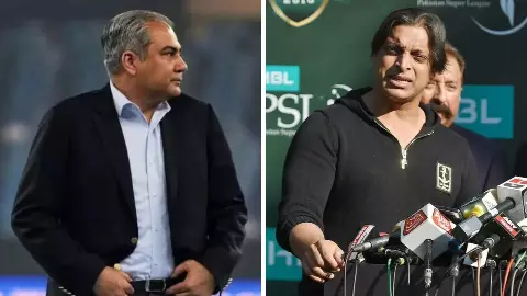 mohsin naqvi, shoaib akhtar