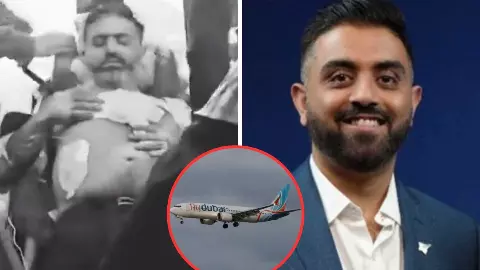 Flydubai Attack Video Shows Indian Captain Injured as Co-Pilot Is Pinned Down Flydubai Attack Video Shows Indian Captain Injured as Co-Pilot Is Pinned Down