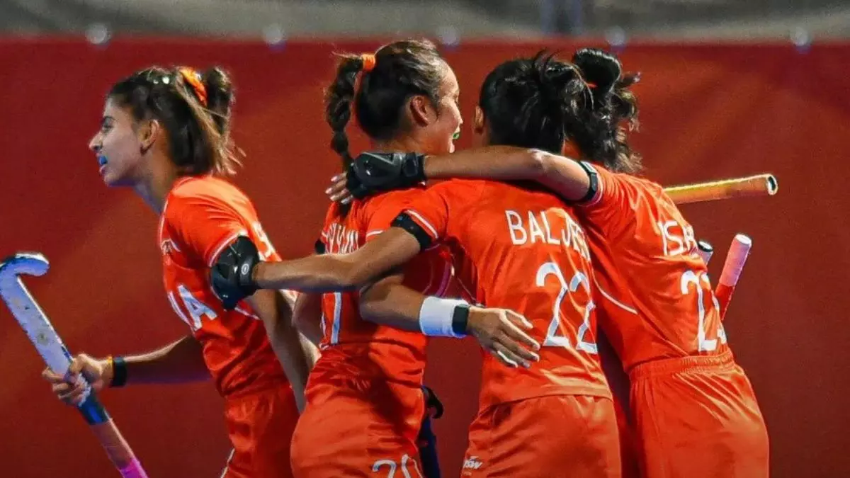 indian womens hockey team won gold at asian games 2026