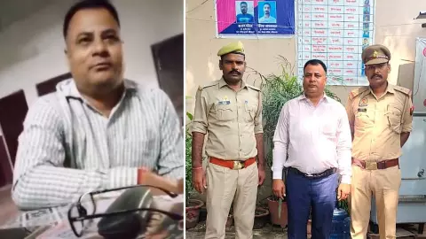 मेरी पत्नी बीमार है... इसलिए संबंध बनाना चाहता हूं, महिला स्टाफ के साथ स्कूल प्रबंधक का आपत्तिजनक Video Viral, अरेस्ट मेरी पत्नी बीमार है... इसलिए संबंध बनाना चाहता हूं, महिला स्टाफ के साथ स्कूल प्रबंधक का आपत्तिजनक Video Viral, अरेस्ट