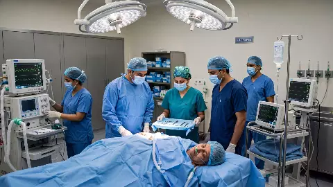 तीन साल से महिला के पेट में था 28.6 किलो का ट्यूमर, जयपुर के डॉक्टरों ने 3 घंटे की हाई रिस्क सर्जरी कर बचाई जान तीन साल से महिला के पेट में था 28.6 किलो का ट्यूमर, जयपुर के डॉक्टरों ने 3 घंटे की हाई रिस्क सर्जरी कर बचाई जान