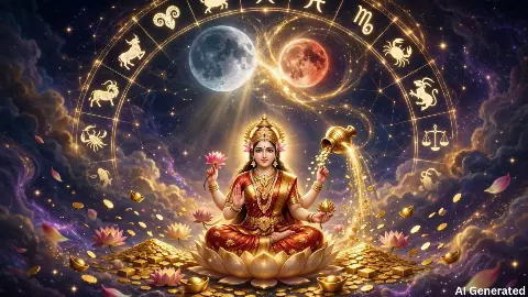 चंद्रमा-मंगल की युति से बनेगा महालक्ष्मी राजयोग, इन राशियों को मिल सकता है धन और तरक्की का लाभ चंद्रमा-मंगल की युति से बनेगा महालक्ष्मी राजयोग, इन राशियों को मिल सकता है धन और तरक्की का लाभ